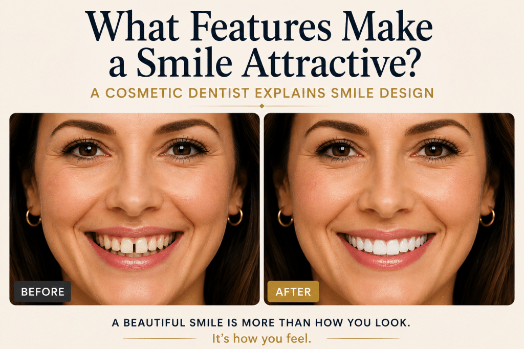 What Features Make a Smile Attractive? A Cosmetic Dentist Explains Smile Design